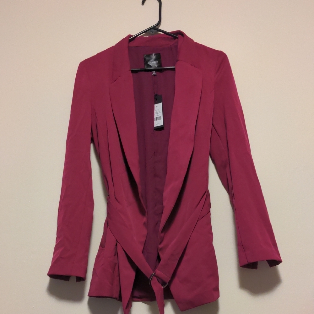 Women's Pink Blazer NWT Chic Medium